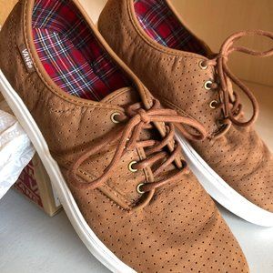 Men's Vans Ludlow Brown/White Lace-Up Shoes
